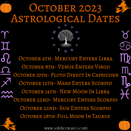 October 2023 Astrological Dates
