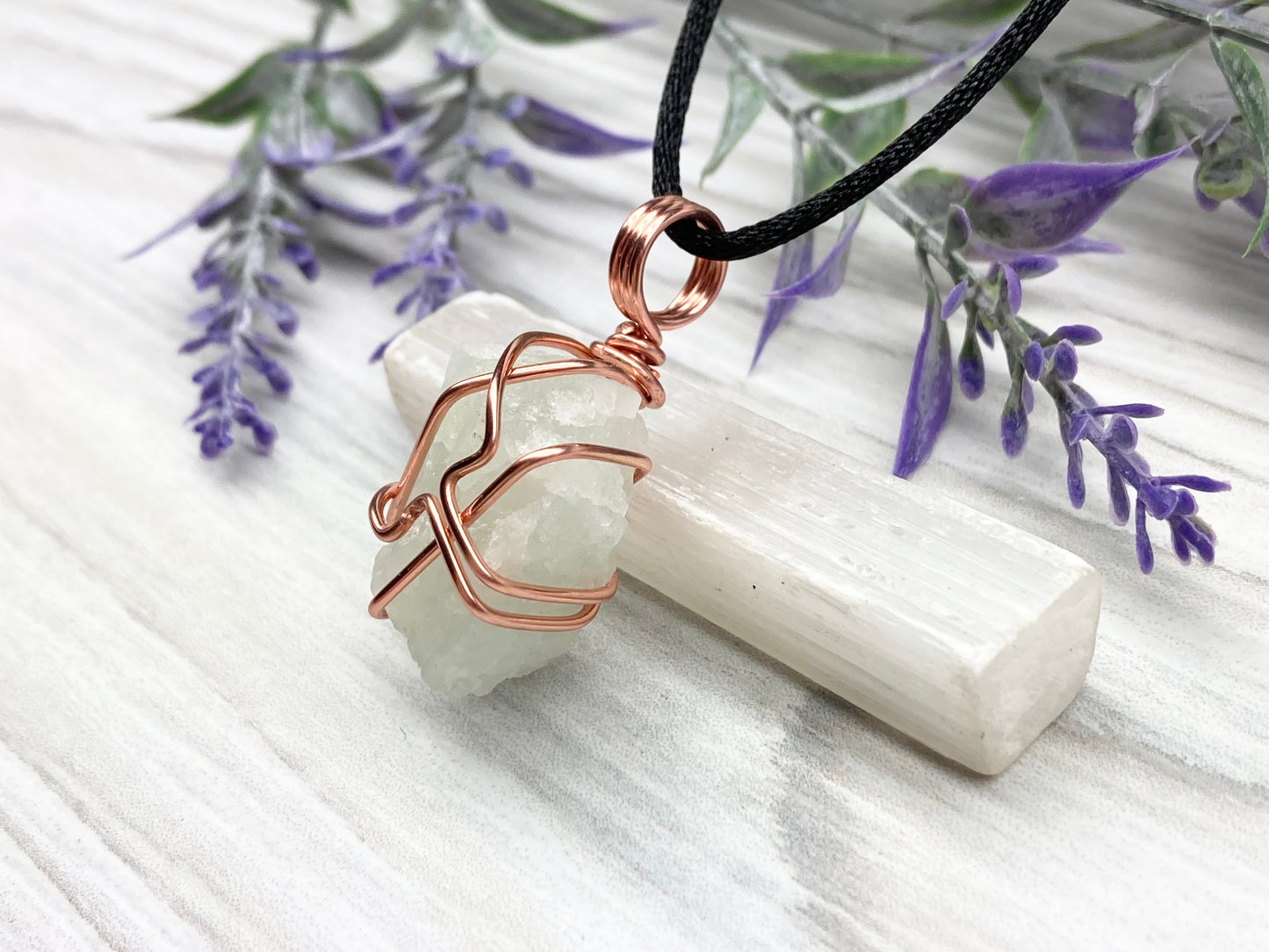 Raw Aquamarine Necklace